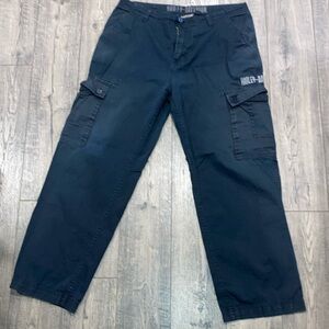 Harley dadvidson men baggy cargo pants 34x30